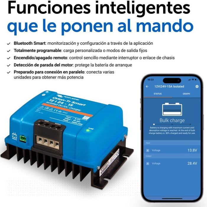 Victron Energy Orion-Tr Smart 12/24V 15A 360W CC-CC Aislado