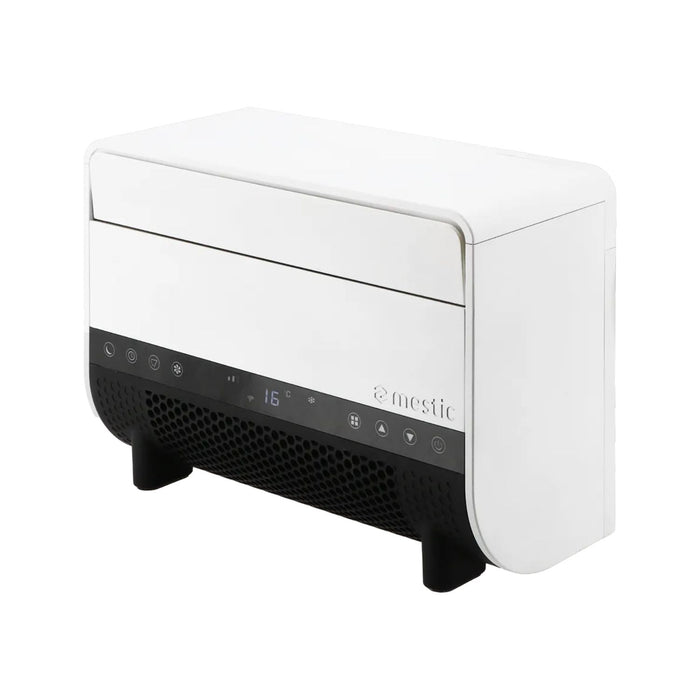 Aire acondicionado de ventana Spa 5100 perfil lateral carcasa blanca compacto