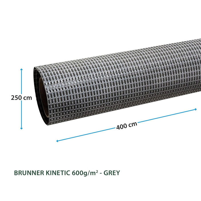 Alfombra BRUNNER Kinetic Veranda en formato enrollado con dimensiones 250 x 400 cm