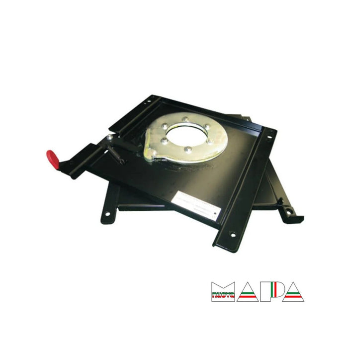 Base giratoria para asiento del conductor Fiat Ducato 2006 marca Mapa, estructura metálica reforzada