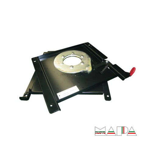 Base giratoria para asiento del pasajero Fiat Ducato 2006 marca Mapa, estructura metálica reforzada