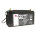 Batería auxiliar AGM EZA Power Line 80 Ah de alta capacidad para caravanas y autocaravanas