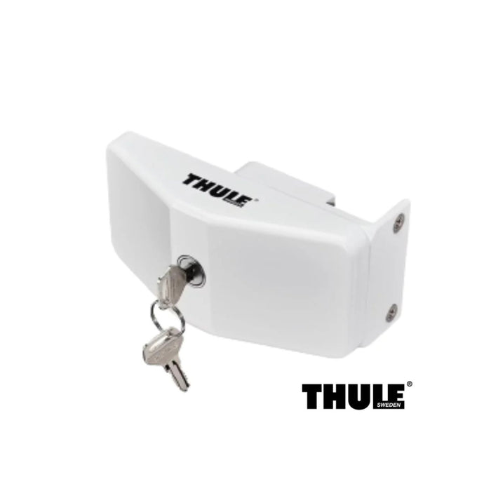 Bloqueador de puerta Thule Door Frame Lock con llaves incluidas y logotipo oficial Thule