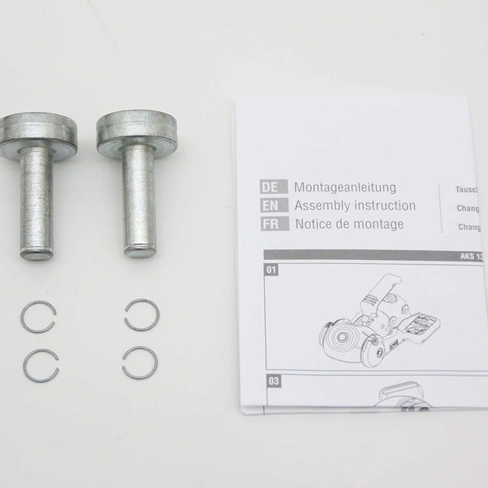 Contenido del paquete pastillas de fricción AL-KO 1300 par completo con accesorios de montaje