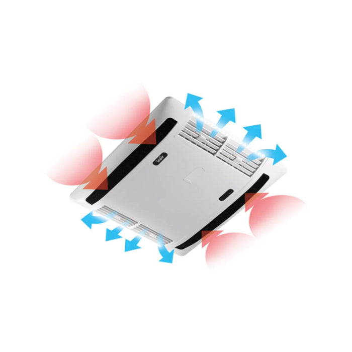 Telair Dual Clima 8400H boceto funcionamiento esquema flujo de aire frío-calor bomba de calor