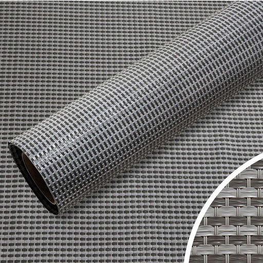 Textura del tejido resistente y transpirable de la alfombra BRUNNER Kinetic 250x400 color gris