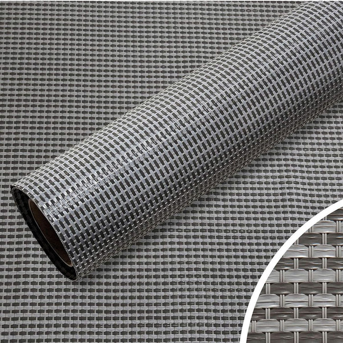 Textura del tejido resistente y transpirable de la alfombra BRUNNER Kinetic 250x400 color gris