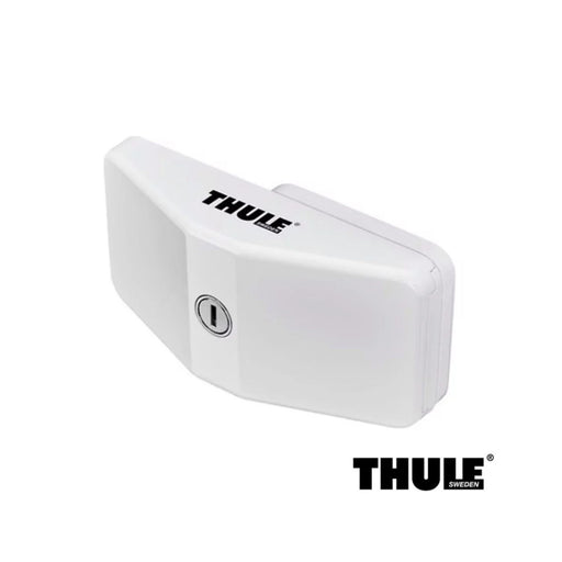 Cerradura de seguridad Thule Door Lock para puerta de autocaravana, diseño compacto en color blanco