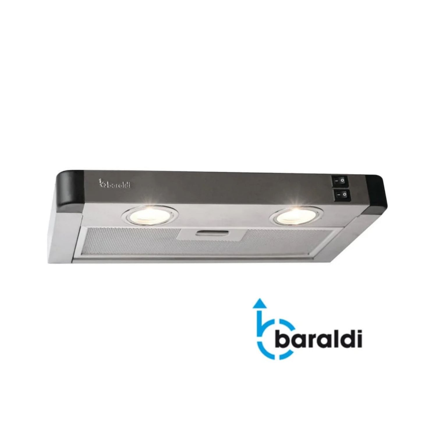 Campana Extractora 12V Baraldi Inox Camper | Eva Caravan - Eva Caravan