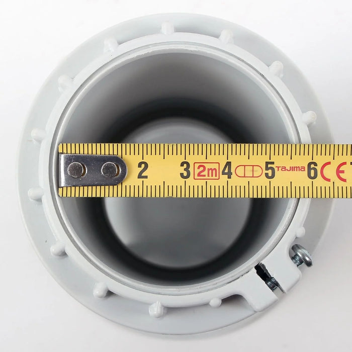 Chimenea Truma AK3 para caravanas detalle del diámetro interior con medida