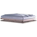 Claraboya de 28x28 cm para caravana y autocaravana con apertura por asa y marco interior beige