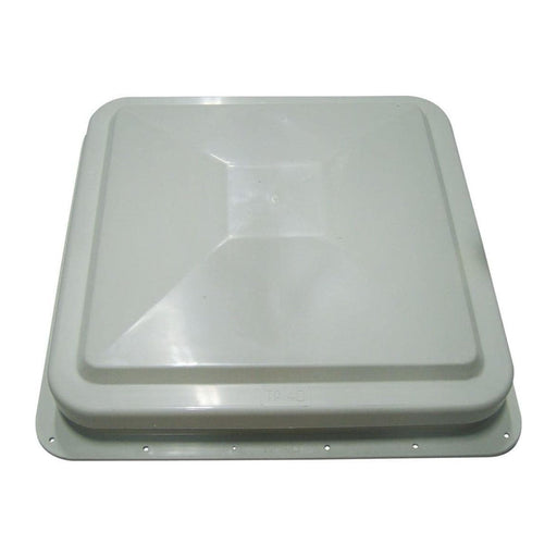 Claraboya TF-40 con tapa exterior blanca cerrada para caravana o autocaravana