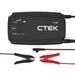 Vista superior del cargador de batería CTEK PRO 25S con indicadores LED y modos de carga