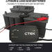 Cargador CTEK PRO 25S compatible con baterías de litio y plomo AGM GEL EFB 12V