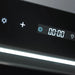 Panel táctil con display LED de la campana extractora Dometic CK 500