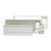 Rejilla de ventilación frontal Dometic LS 100 para frigoríficos de caravanas y autocaravanas
