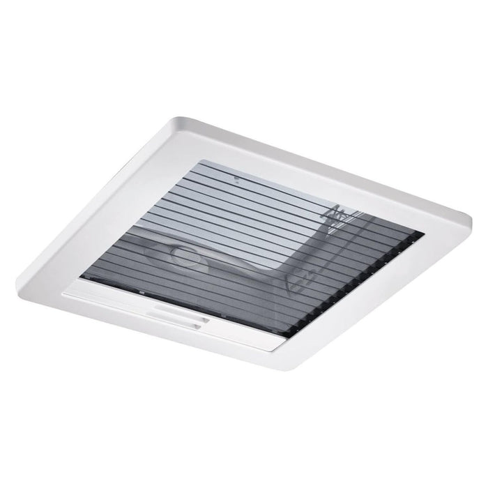 Claraboia Dometic Mini Heki 25–42 mm con ventilación forzada y mosquitera integrada