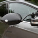 Carcasa aerodinámica del espejo retrovisor para caravana Milenco Aero convexo montado en el coche
