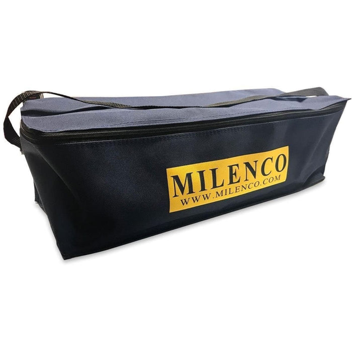 Funda y bolsa de transporte de tela acolchada con cremallera para espejos Milenco