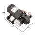 Bomba de agua Fiamma Aqua 8 12V de 7 litros por minuto con medidas 22,5 x 16 x 13 cm para autocaravana