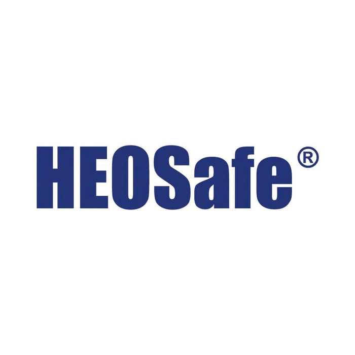 Logo oficial de HEOsafe, fabricante de cerraduras antirrobo para autocaravanas