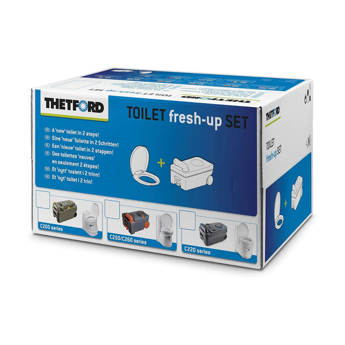 Caja del Thetford Fresh-up Set C220 para inodoros de caravana
