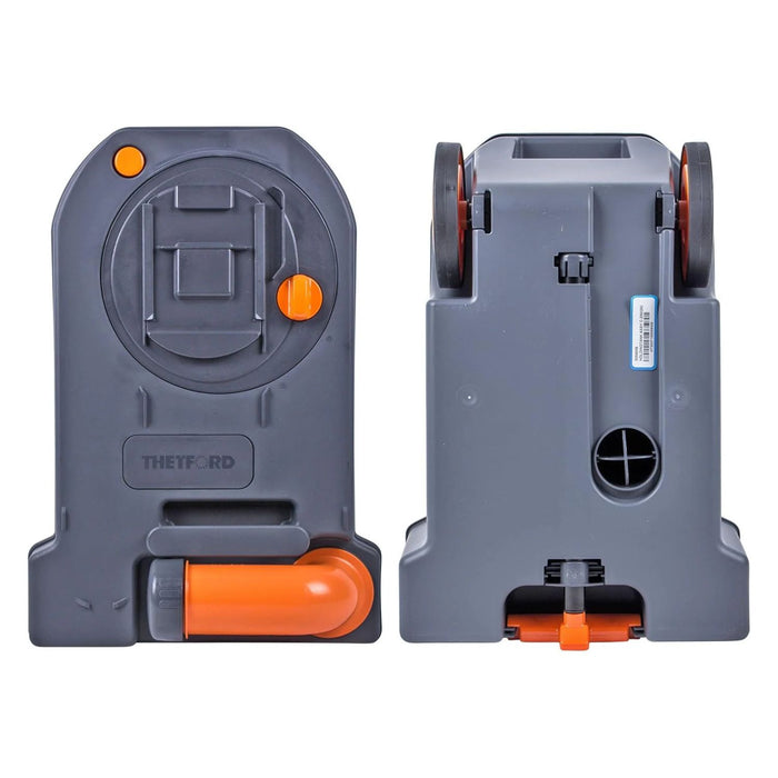 Vista superior e inferior del depósito Thetford Fresh-Up C250 C260