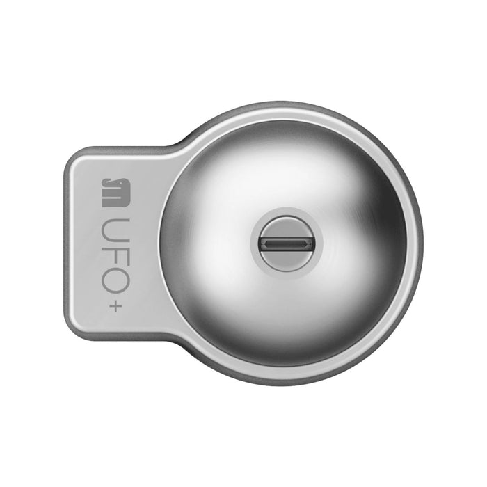 Vista frontal de la cerradura Meroni UFO+ PLUS para vehículos comerciales