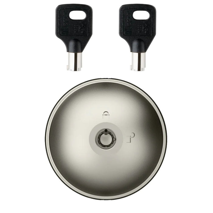 Cerradura Meroni UFO2 con dos llaves de seguridad