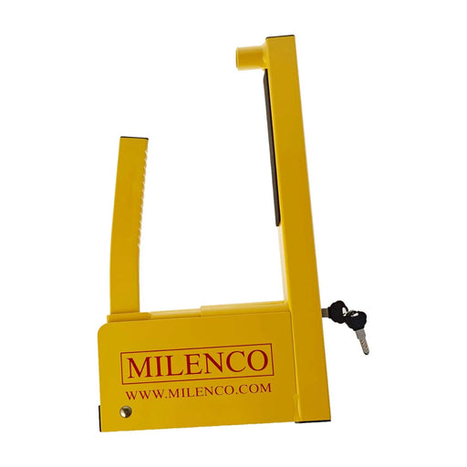 Cepo Milenco instalado mostrando estructura robusta y acabado en acero