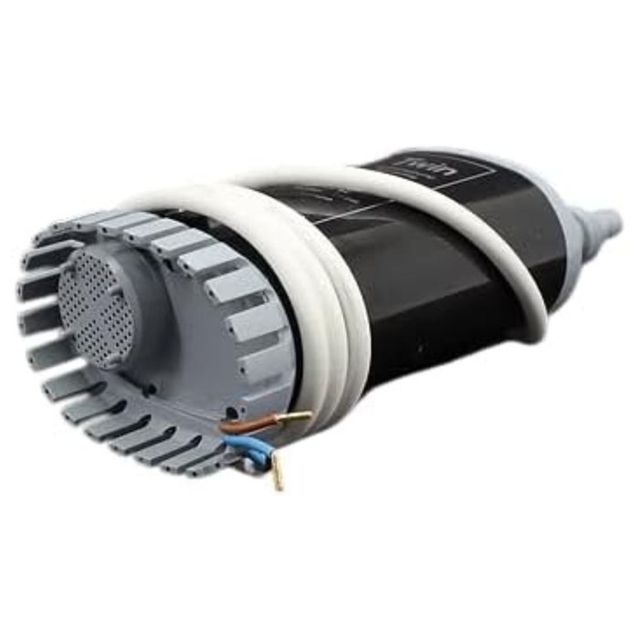 Detalle de la base con rejilla de la bomba sumergible Reich Twin 19 litros