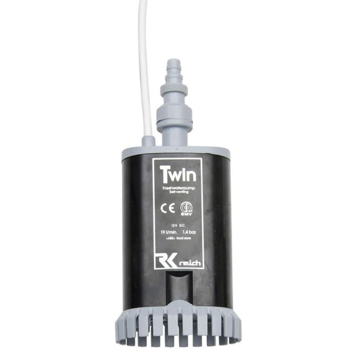 Bomba de agua sumergible Reich Twin 19 litros vista frontal