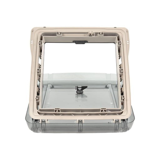 Vista superior del marco interior de la claraboya Remis Remitop Vario II 40x40