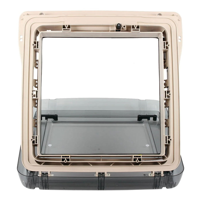 Marco interior con persiana y mosquitera Remis Remitop Vario II 40x40 cm