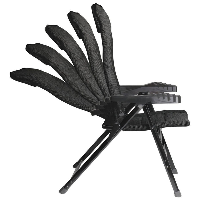 Sillón reclinable Soplair Major negro con múltiples posiciones