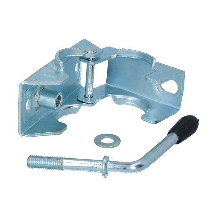 Soporte de rueda para remolque de 48 mm con fijación dividida y perno incluido