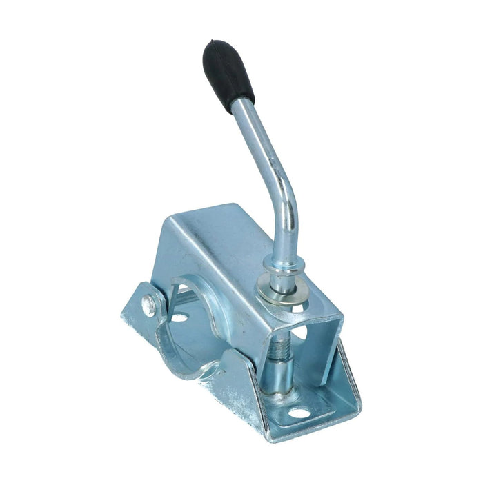 Soporte profesional para rueda de remolque de 48 mm con palanca de ajuste anticorrosiva