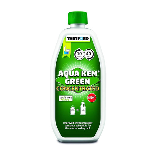 Botella Thetford Aqua Kem Green Concentrado para tanque de residuos, apto para fosas sépticas