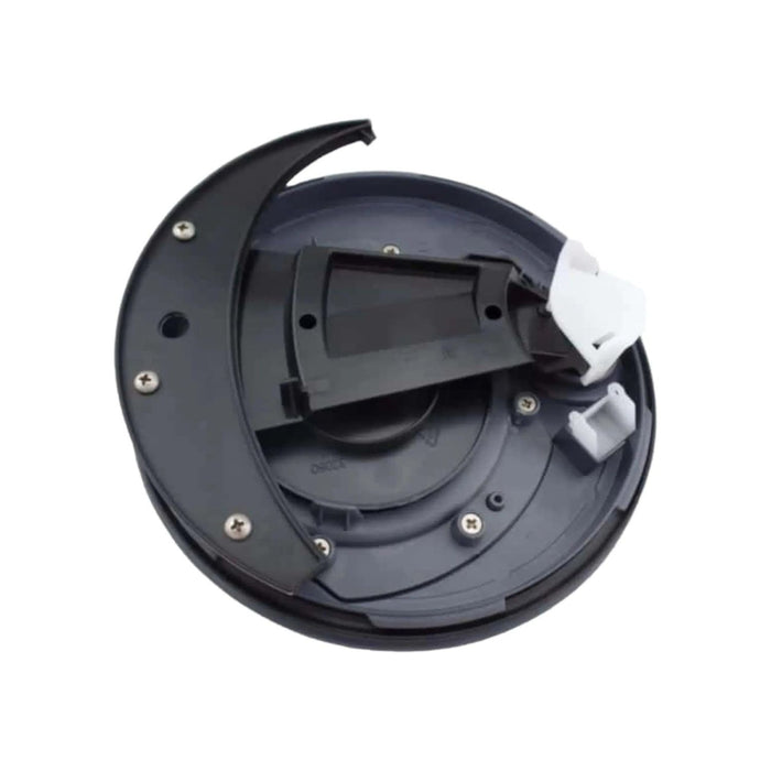 Conjunto interno del mecanismo de deslizamiento derecho Thetford C400 con componentes montados.