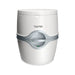 Inodoro portátil eléctrico Thetford Porta Potti 565E en color blanco con la tapa cerrada