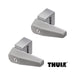 Pack de dos cerraduras Thule Cab Lock en diseño horizontal para vehículos camper y autocaravanas.