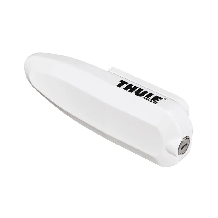 Cerradura de seguridad Thule Universal Lock en color blanco para autocaravana y camper