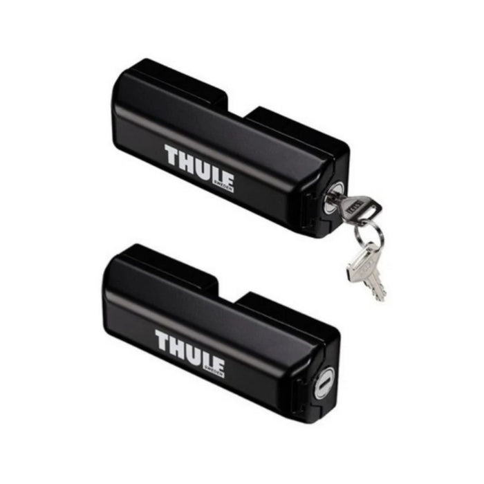Pack de dos cerraduras Thule Van Lock con llaves incluidas para seguridad en furgonetas.