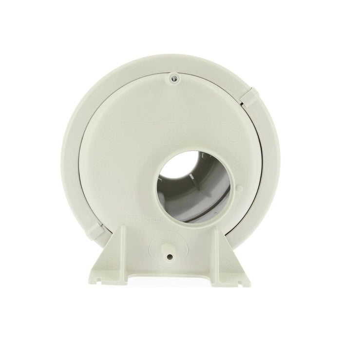 Vista lateral del Truma Contenedor F mostrando entradas y salidas del recipiente de gas