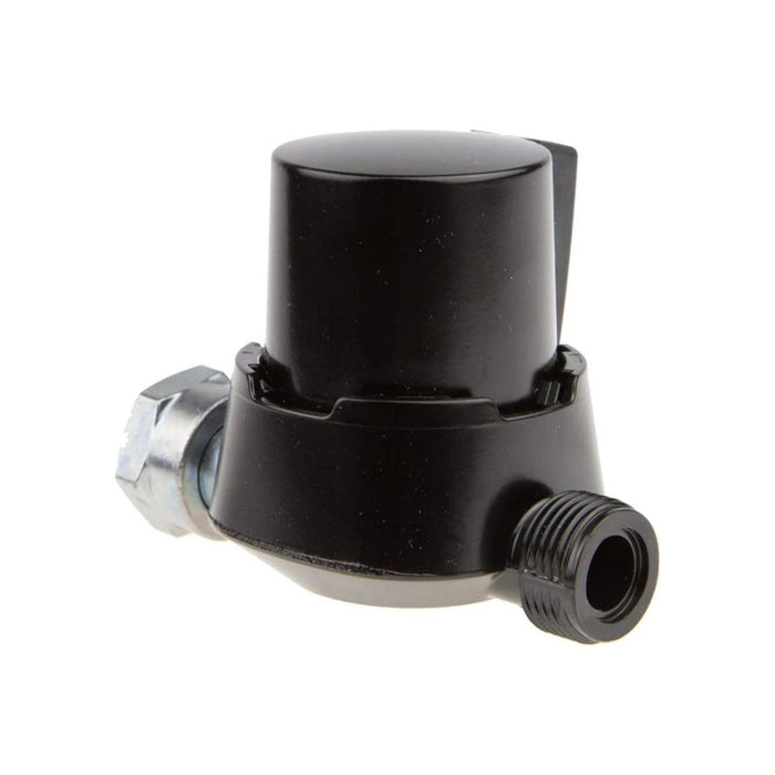 Vista lateral del filtro de gas Truma, juego de 2 unidades para sistemas de gas