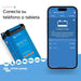 Cargador Victron Blue Smart 24V 16A con Bluetooth mostrando control desde aplicación móvil