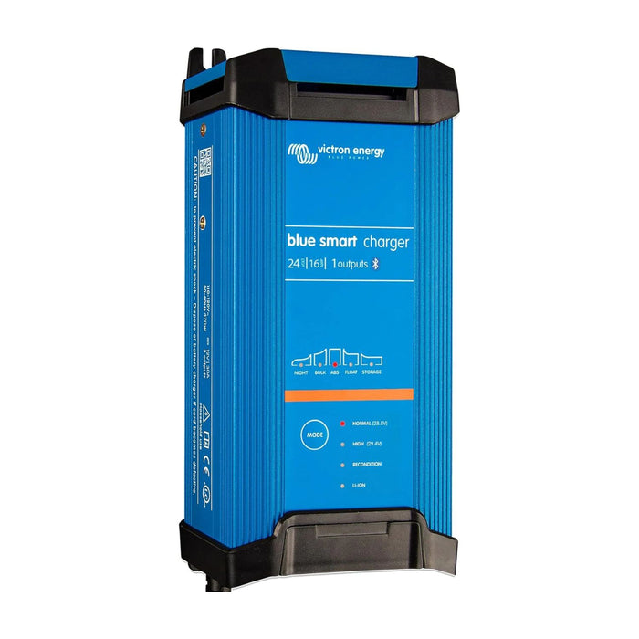 Cargador inteligente Victron Blue Smart 24V 16A con Bluetooth y protección IP22