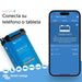 Cargador Victron Blue Smart IP22 12/30 conectado a la aplicación VictronConnect mediante Bluetooth.