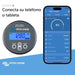 Monitor Victron Energy BMV-712 Smart color gris enlazado por Bluetooth con teléfono o tableta
