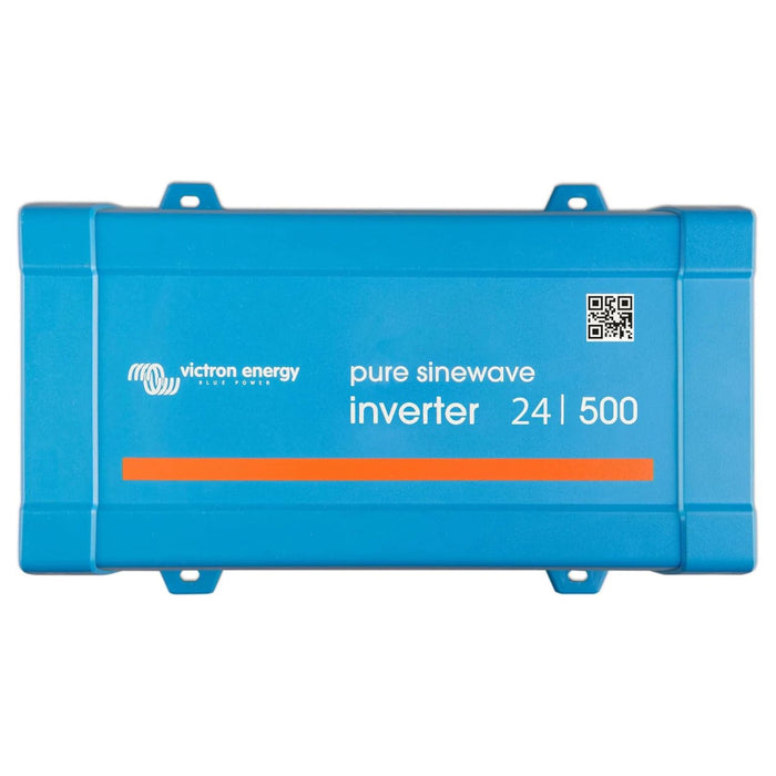 Vista superior del inversor de onda sinusoidal pura Victron Energy 500VA 24V 230V